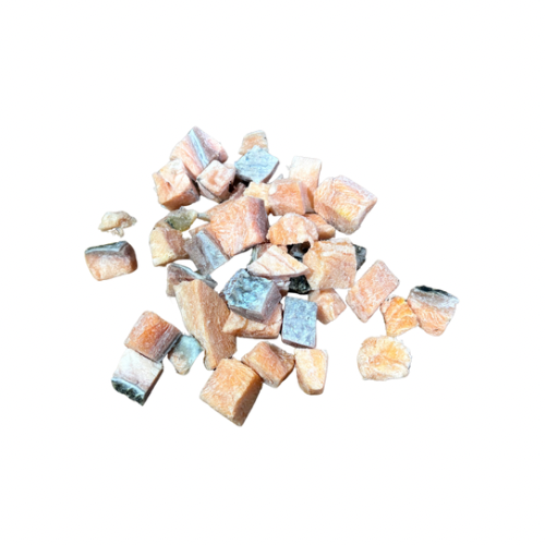 Freeze dried salmon pieces