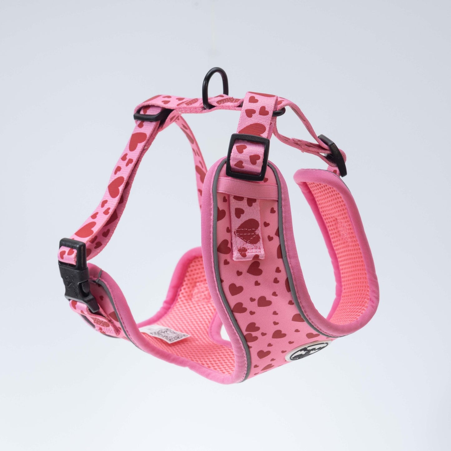 Reflective comfort harness - Hearts