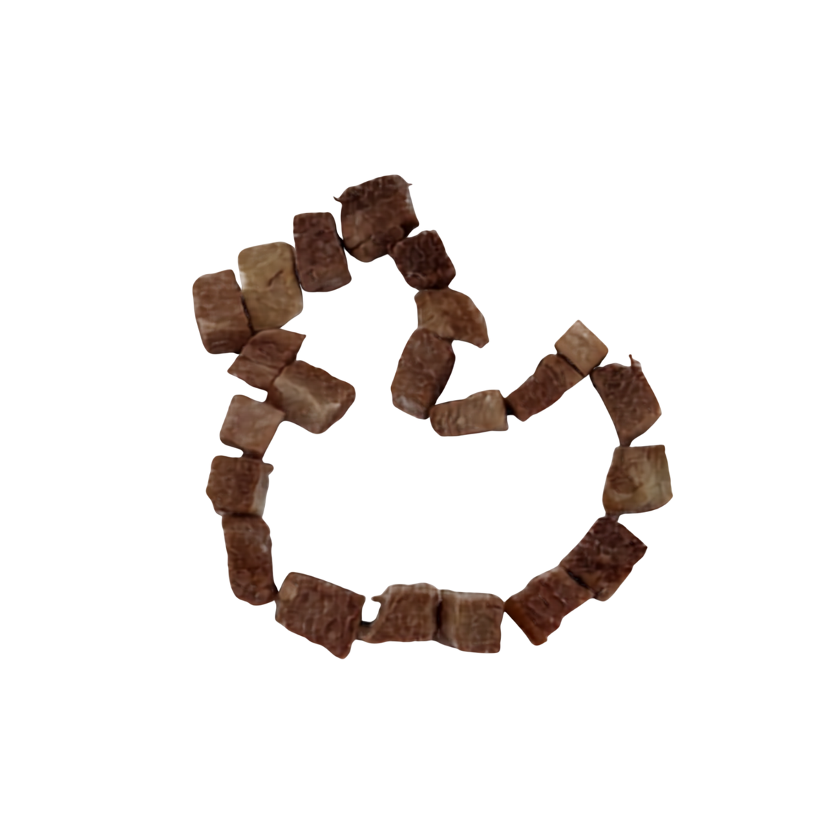 Freeze dried duck pieces