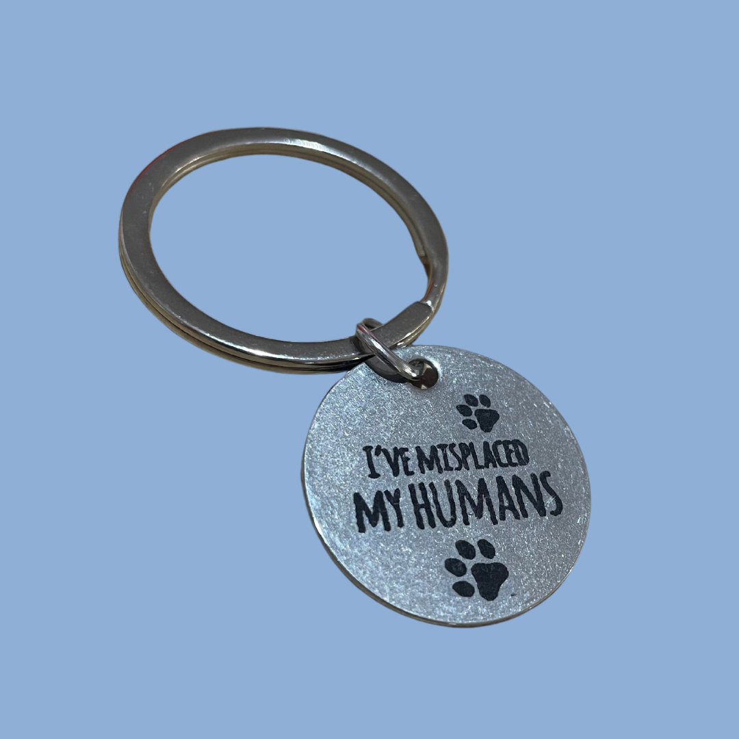 Silver basic dog tags