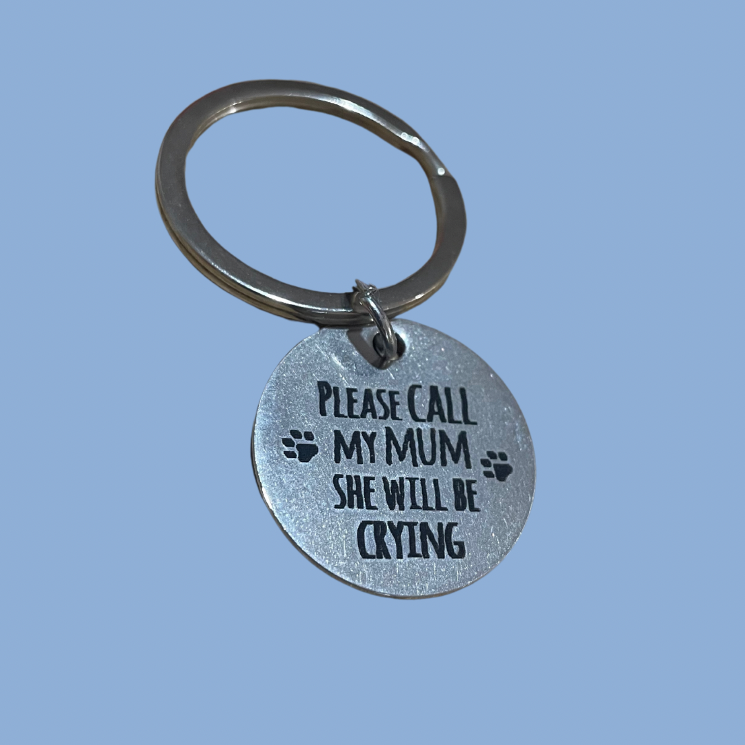 Silver basic dog tags