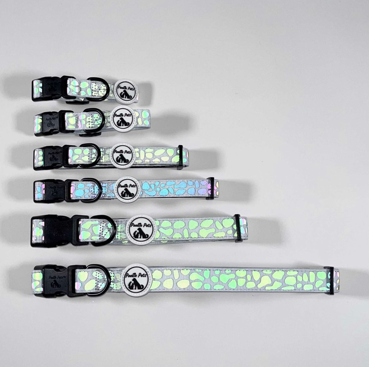 Reflective collar - Pebbles