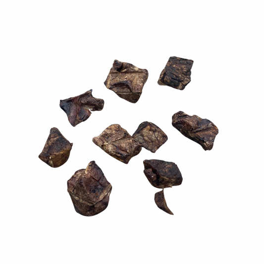Beef puffs (lung cubes)