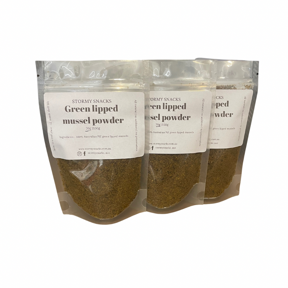 Green lipped mussel powder – Stormy Snacks